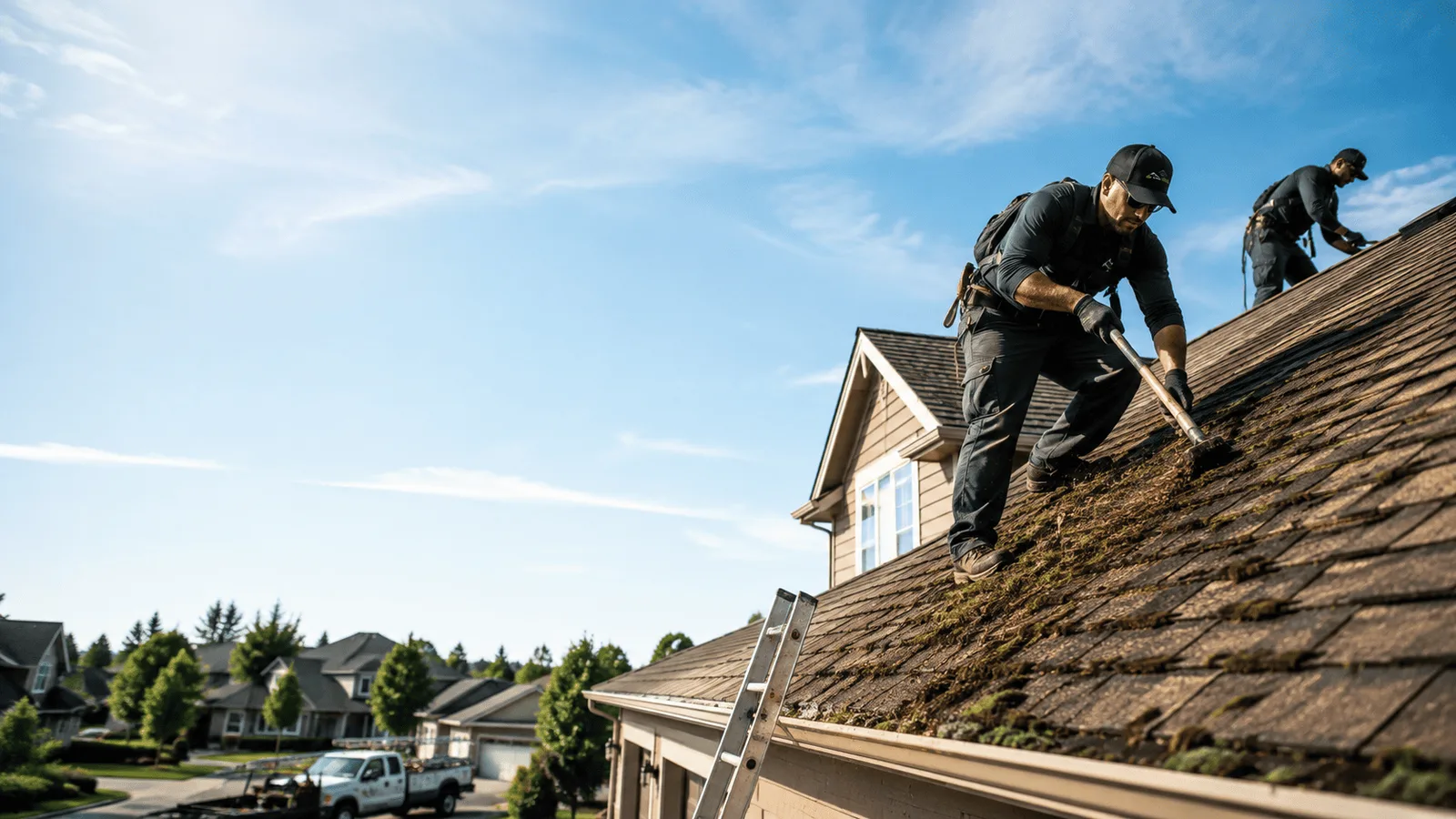 Roof Moss Removal in Fond Du Lac, WI near me
